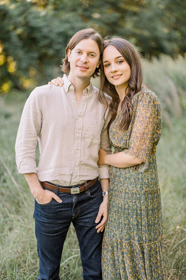 Whimsical Wooded Engagement Session