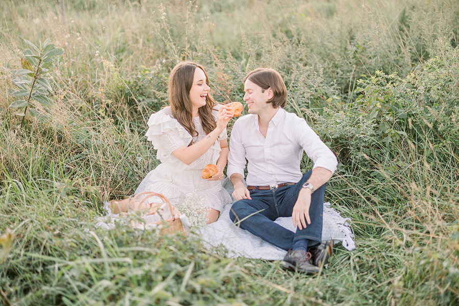 Whimsical Wooded Engagement Session