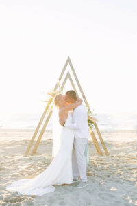 NJ Sunrise Beach Micro Wedding
