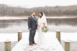 NJ winter wedding portraits