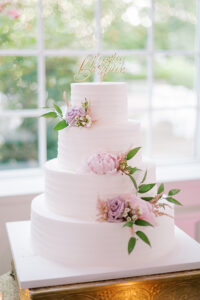 NJ wedding, NJ wedding cake, simple wedding cake ideas, simple wedding cake with flowers