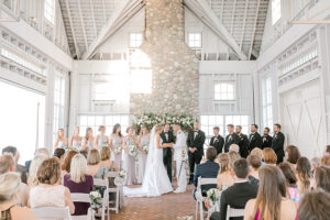 Mallard Island Yacht Club chapel, wedding ceremony details, wedding ceremony inspiration