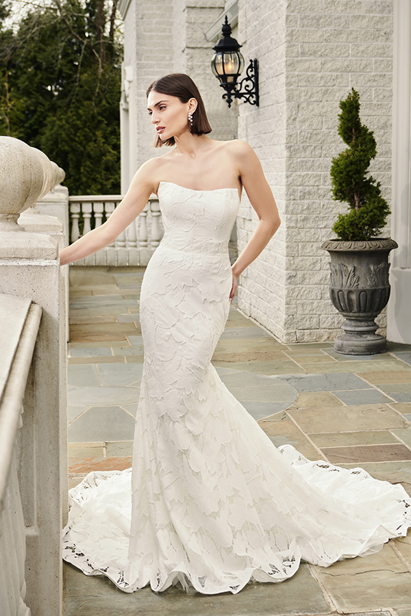 CWeddingsMag.com, Kelly Faetanini Spring 2024 wedding gown collection, bridal fashions, wedding gown inspirations, Corinne gown