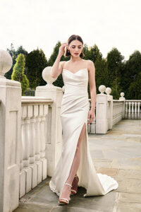 CWeddingsMag.com, Kelly Faetanini Spring 2024 wedding gown collection, bridal fashions, wedding gown inspirations, Isla gown