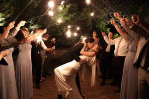 sparkler exit, sparkler exit at The Madison Hotel, Alexa Lynn Photography, Contemporary Weddings Magazine