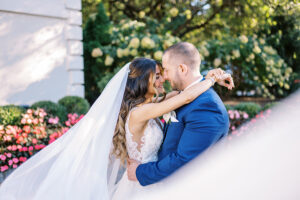 wedding day portraits at Nanina's in the Park